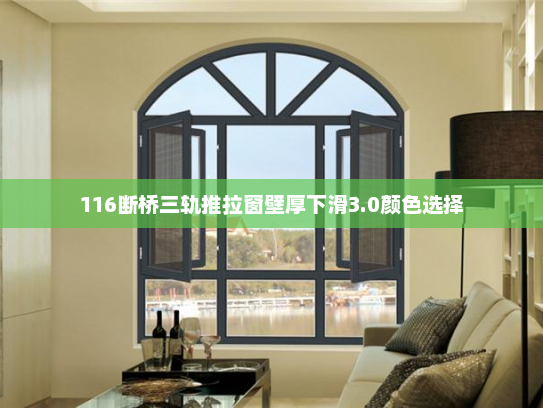 116断桥三轨推拉窗壁厚下滑3.0颜色选择