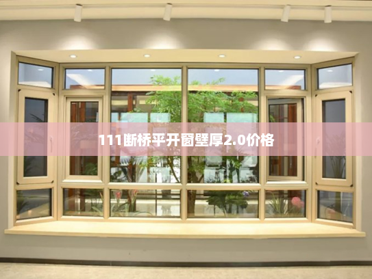 111断桥平开窗壁厚2.0价格